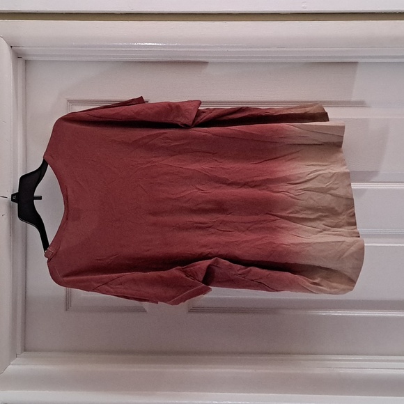 Harley-Davidson Women's Pink Top Ombre Burgundy - Picture 2 of 8